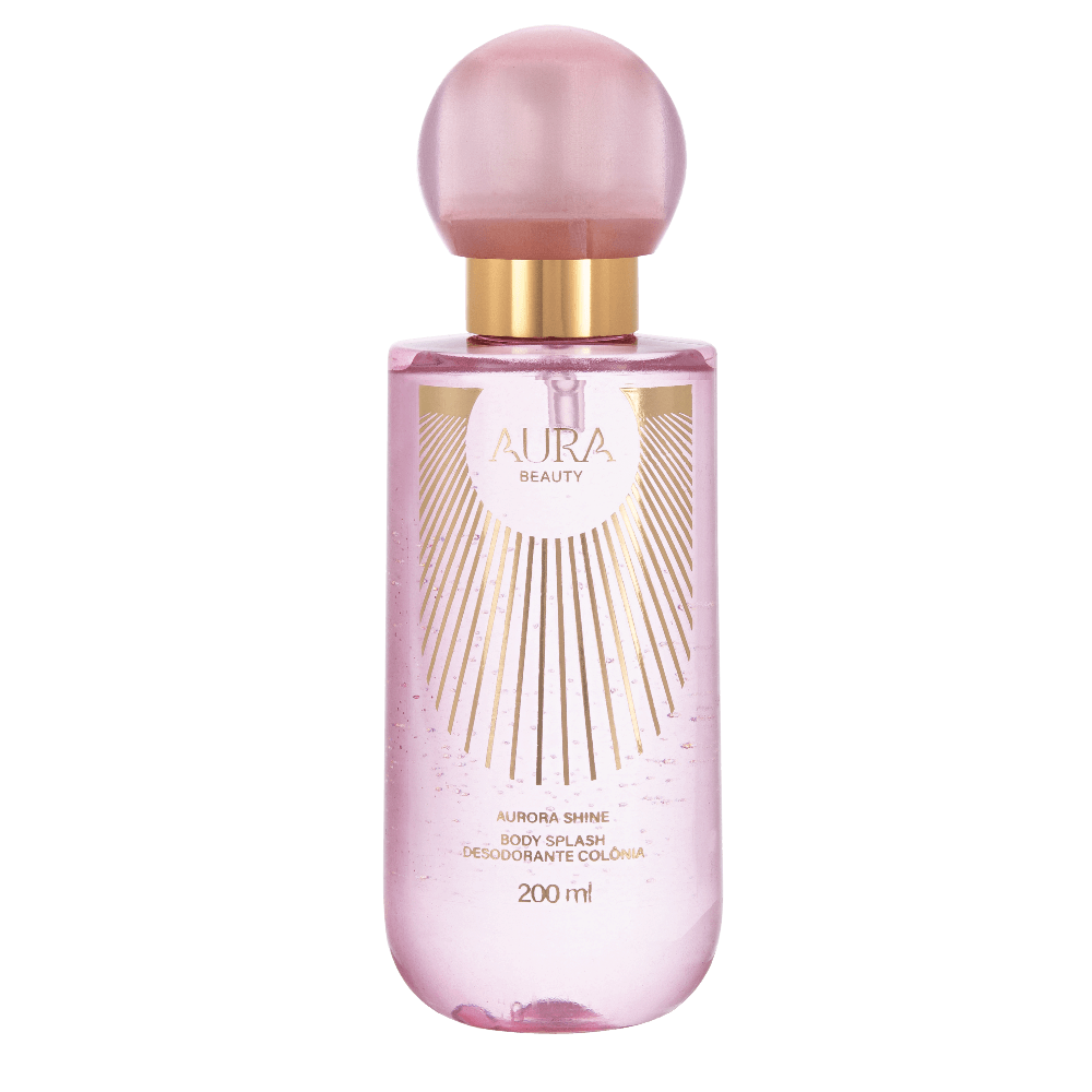 Foto de Body Splash Desodorante Colônia Aura Beauty Aurora Shine Jade Picon 200Ml