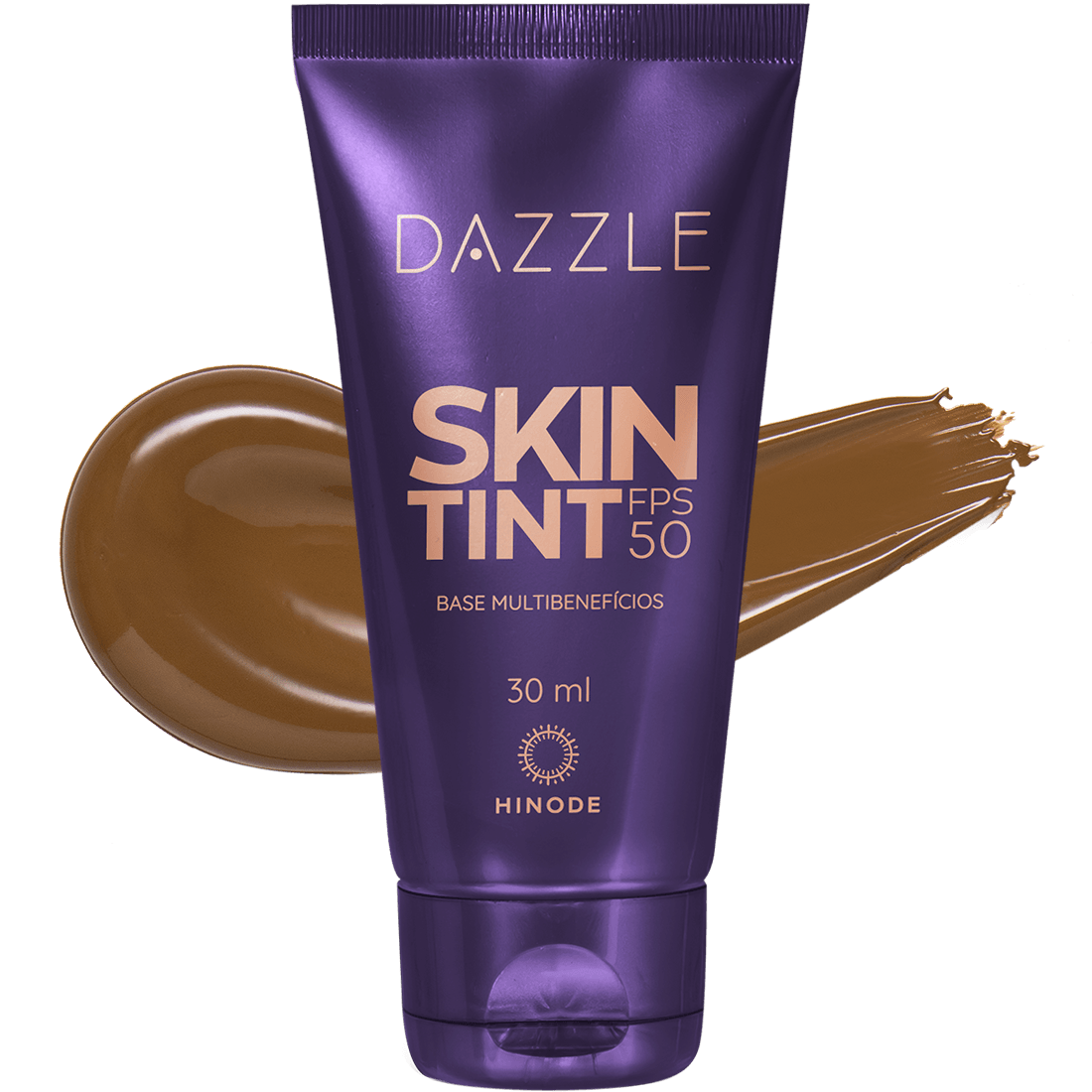 Foto de Base Skin Tint Multibenefícios FPS 50 Dazzle 30ml Cocoa