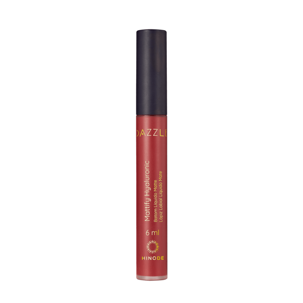 Foto de Batom Líquido Matte Mattify Dazzle 6ml Vermelho
