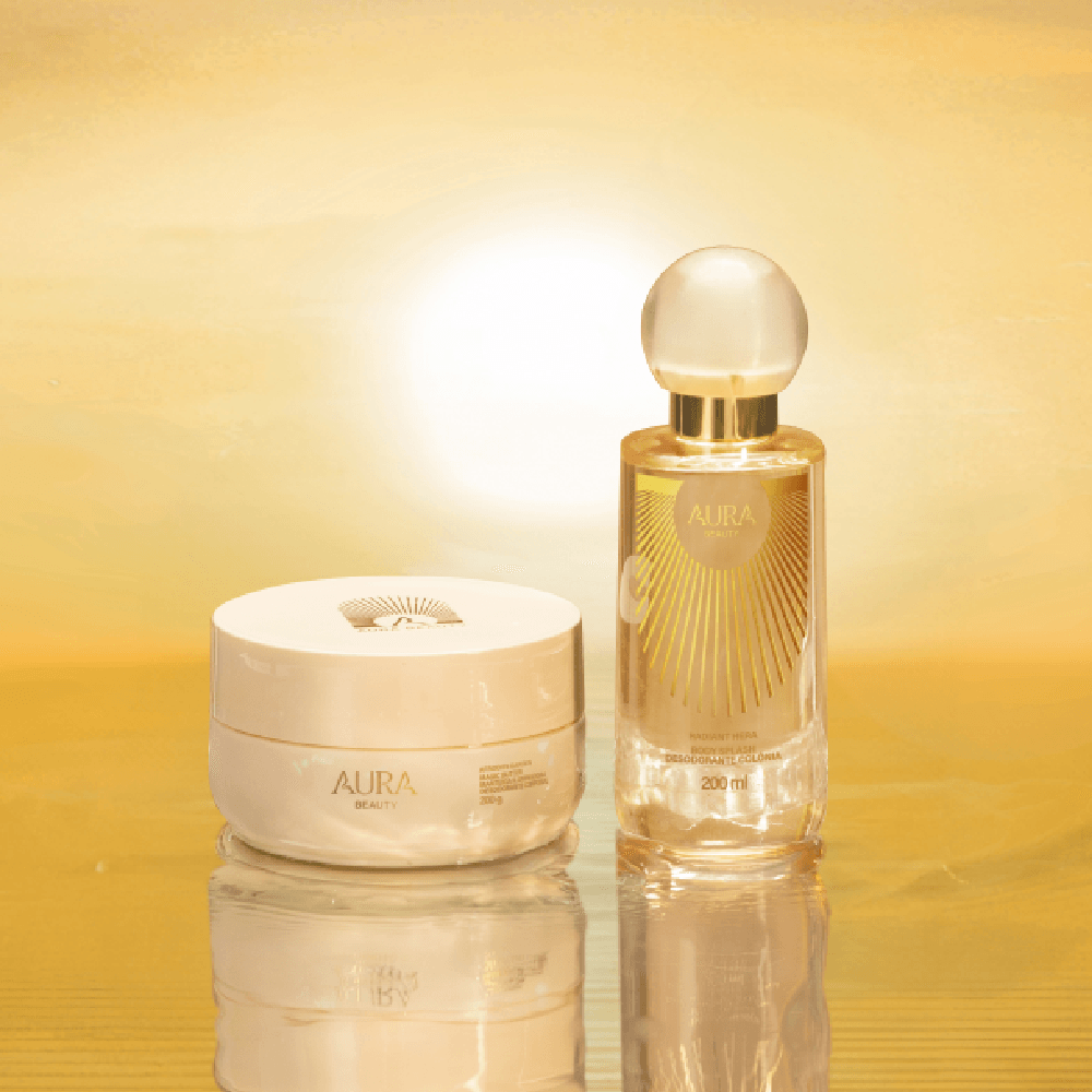 Miniatura de Body Splash desodorante Colônia Aura Beauty Radiant Hera 200Ml