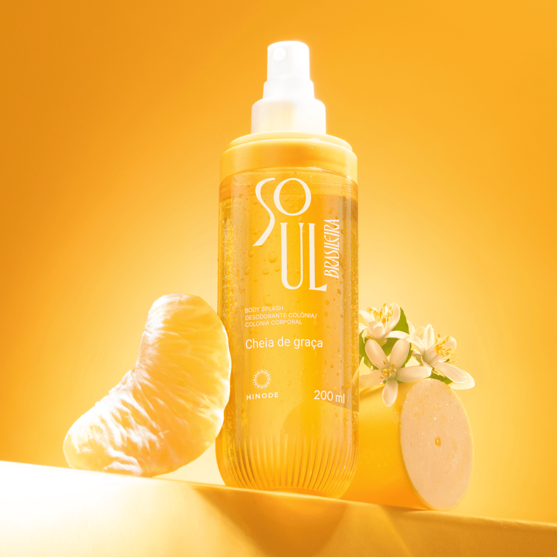 Miniatura de Body Splash Soul Brasileira Cheia de Graça 200ml