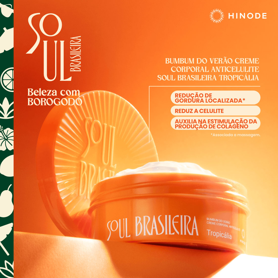 Miniatura de Bumbum de Verão Soul Brasileira Tropicália 150g