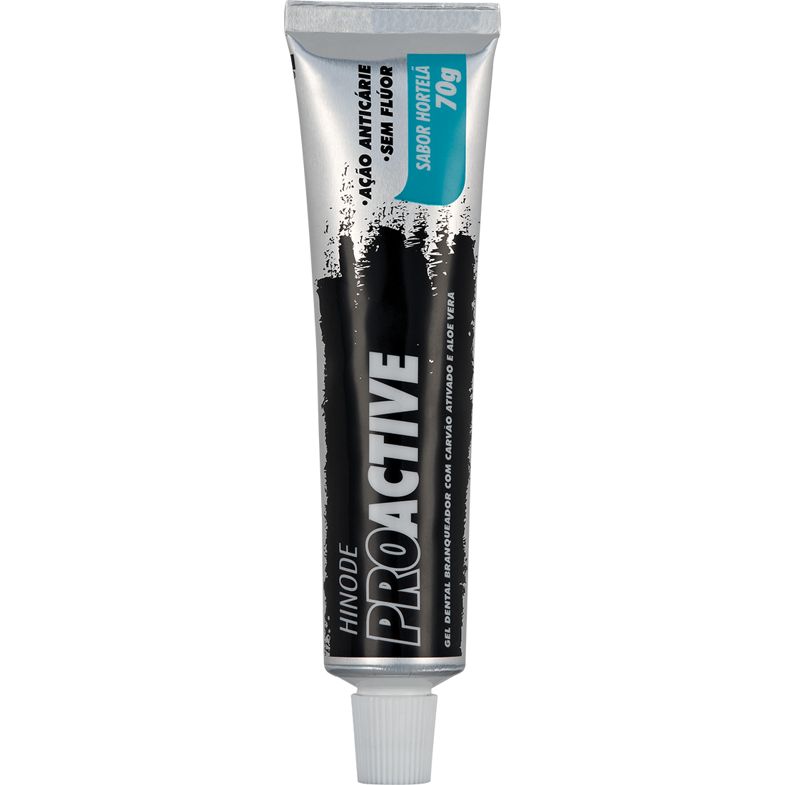 Foto de Gel Dental com Carvão Ativado e Aloe Vera Proactive 70g