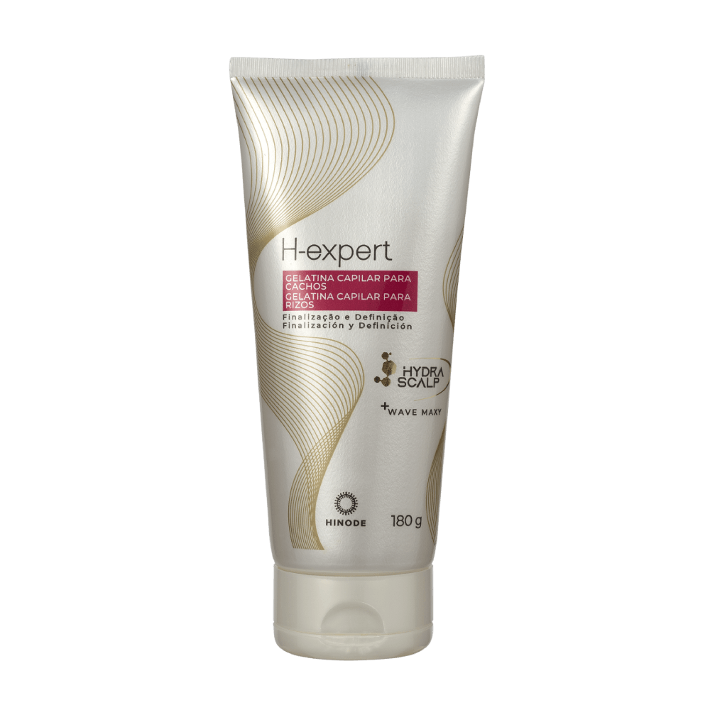 Foto de Gelatina Capilar Para Cachos Finalização e Definição H-Expert 180g