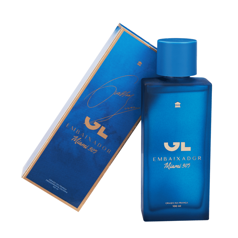 Foto de GL Embaixador Miami 305 Gusttavo Lima Deo Colônia 100ml