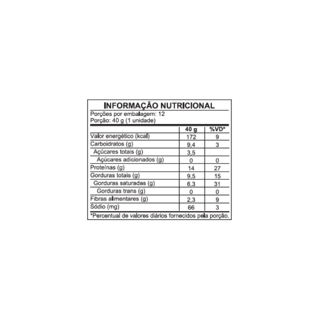 Miniatura de H- Protein Suplemento Alimentar em barra Sabor Torta de Limão HND 40g