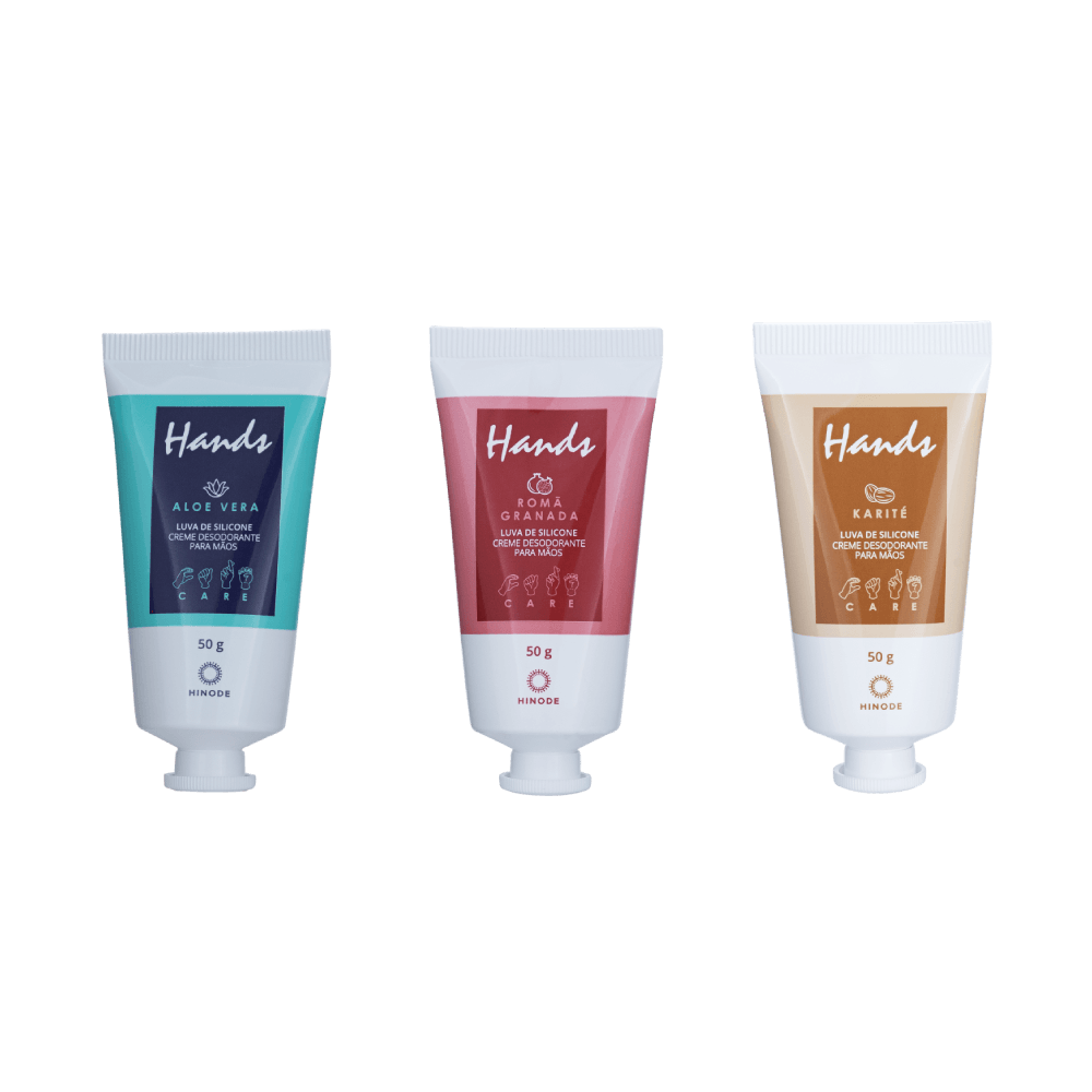 Miniatura de Kit Presente Luva de Silicone Hands 50g