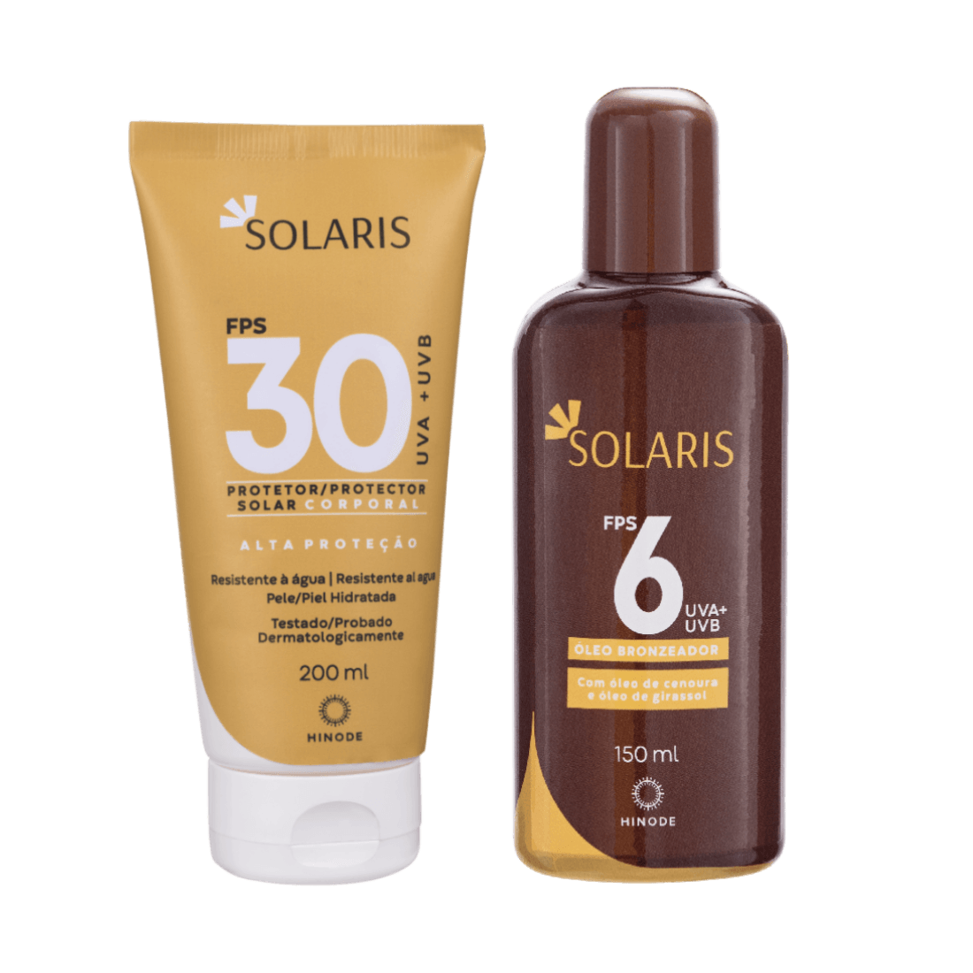 Foto de Kit Protetor solar FPS 30 e Óleo Bronzeador Solaris