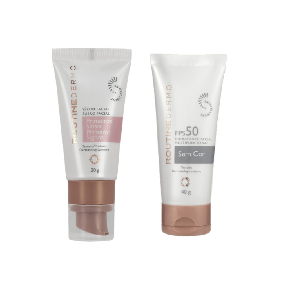 Kit Routine Hidratante multifuncional + Sérum Àcido Hialuronico