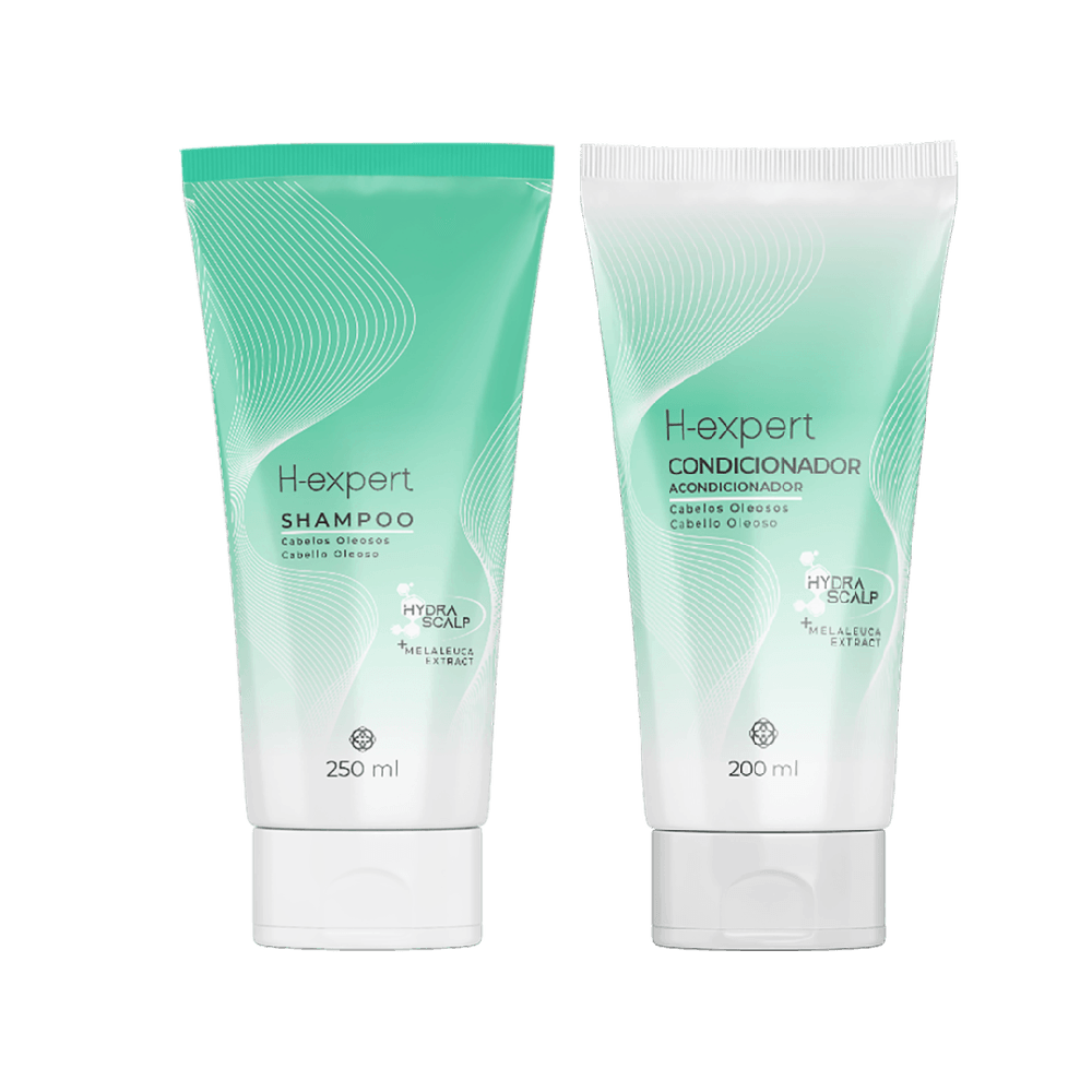 Foto de Kit Shampoo + Condicionador para cabelos Oleosos H-Expert