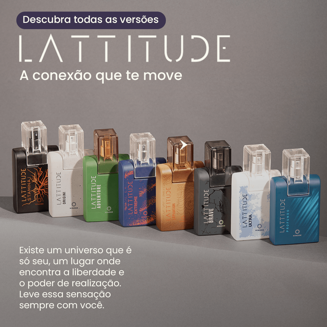 Miniatura de Lattitude Brave Deo Colônia 100ml