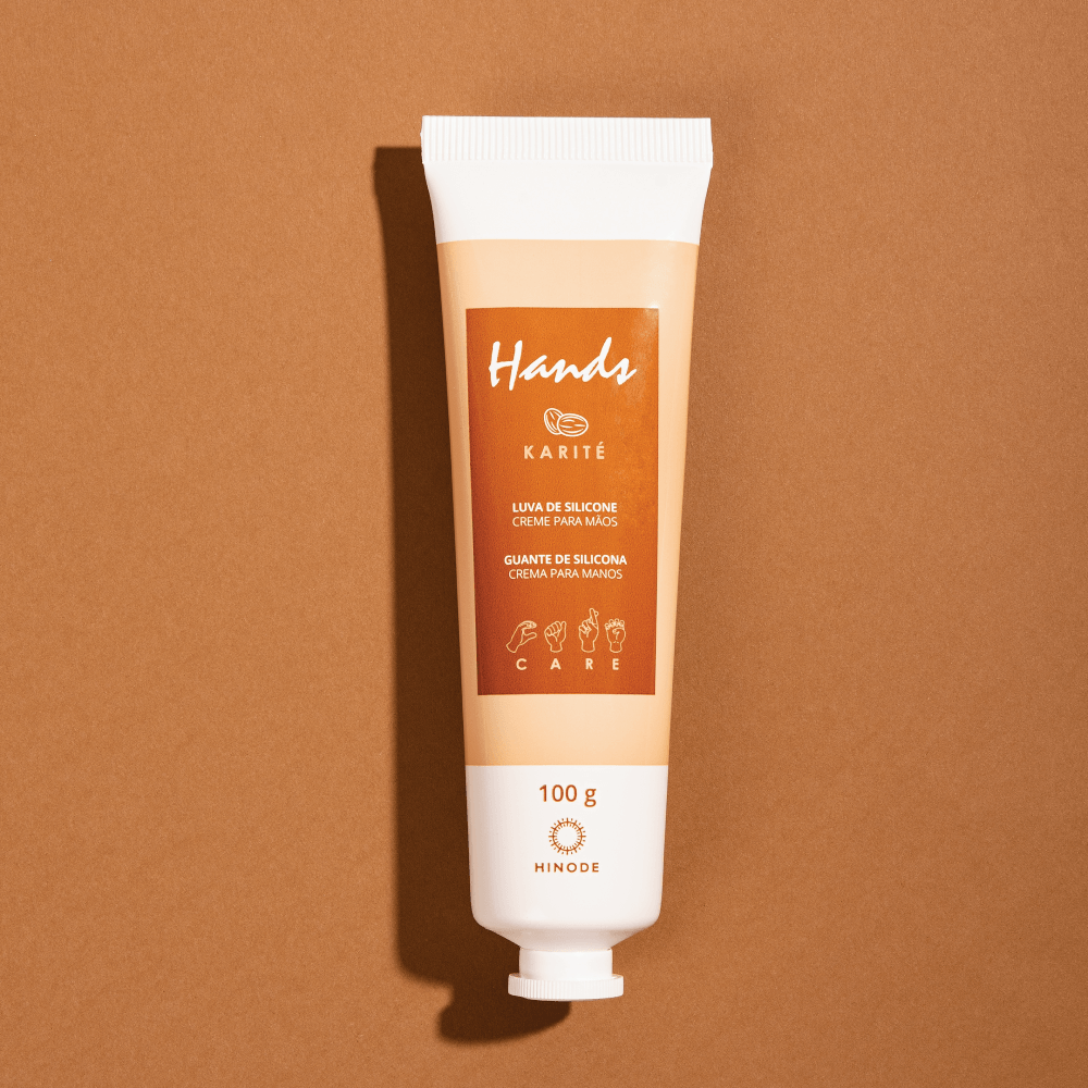 Miniatura de Luva De Silicone Karité Creme Para As Mãos Hands 100g