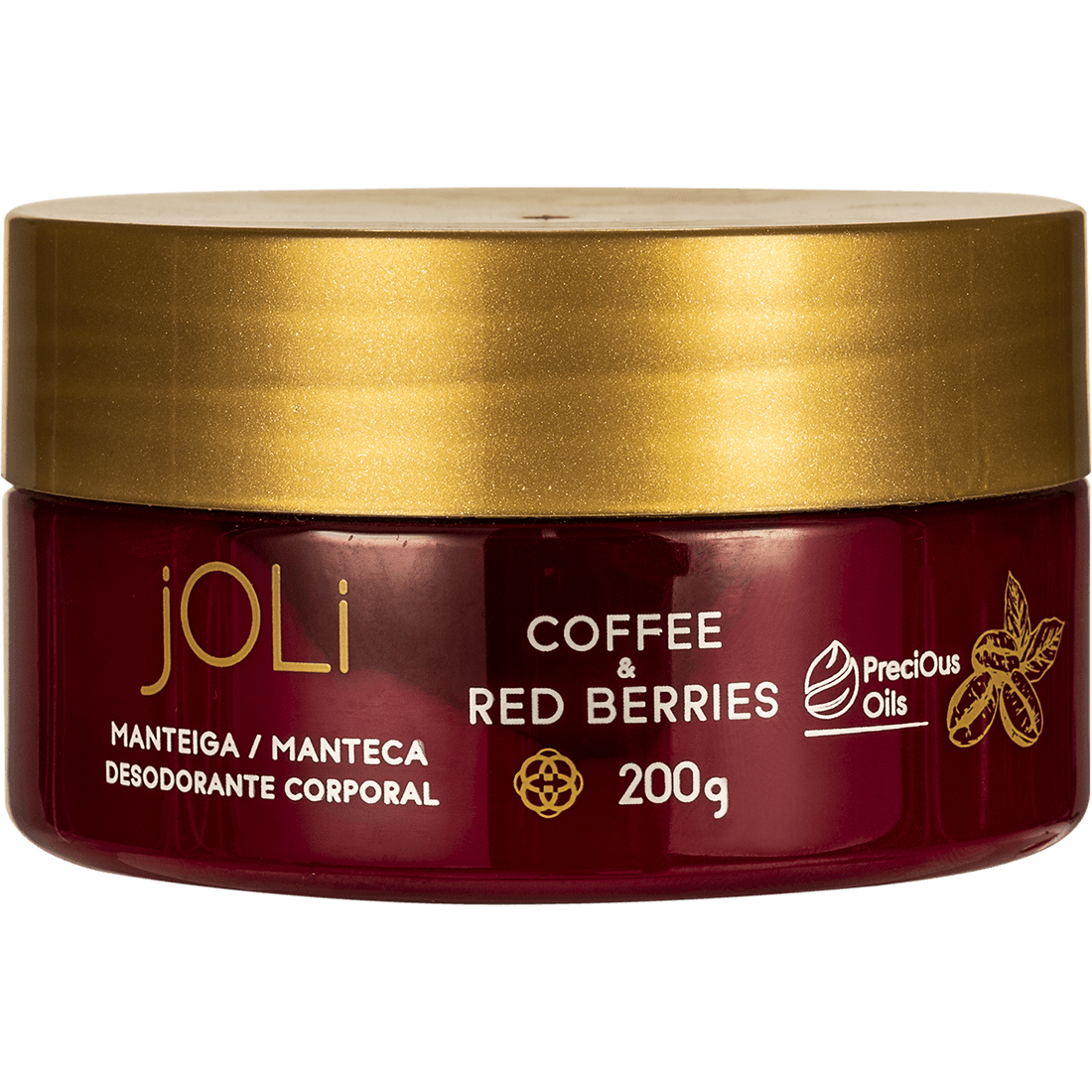 Foto de Manteiga Corporal Joli Café e Frutas Vermelhas 200ml