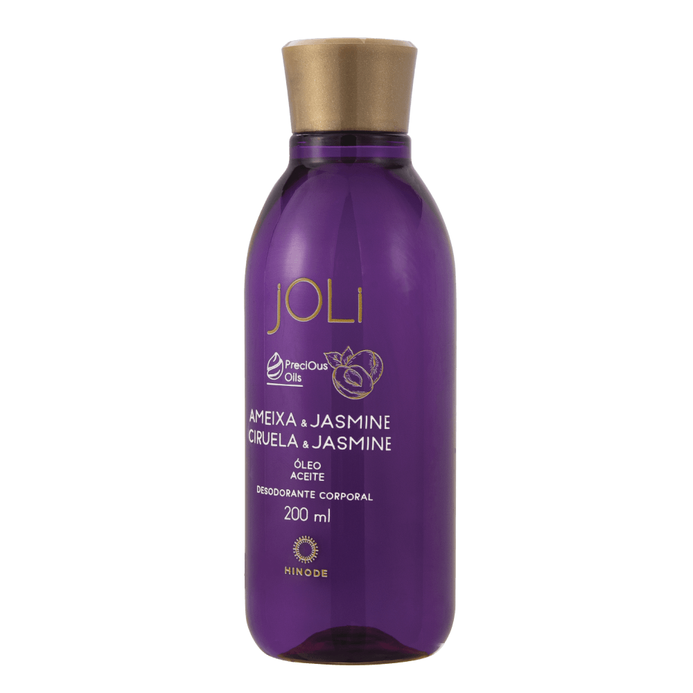 Miniatura de Óleo Desodorante Corporal Joli Ameixa e Jasmine 200ml