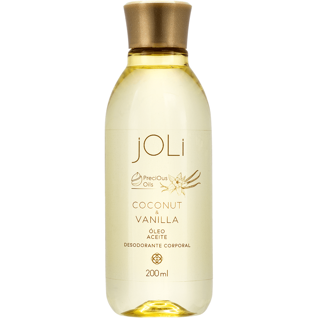 Foto de Óleo Desodorante Corporal Joli Vanilla e Coco 200ml