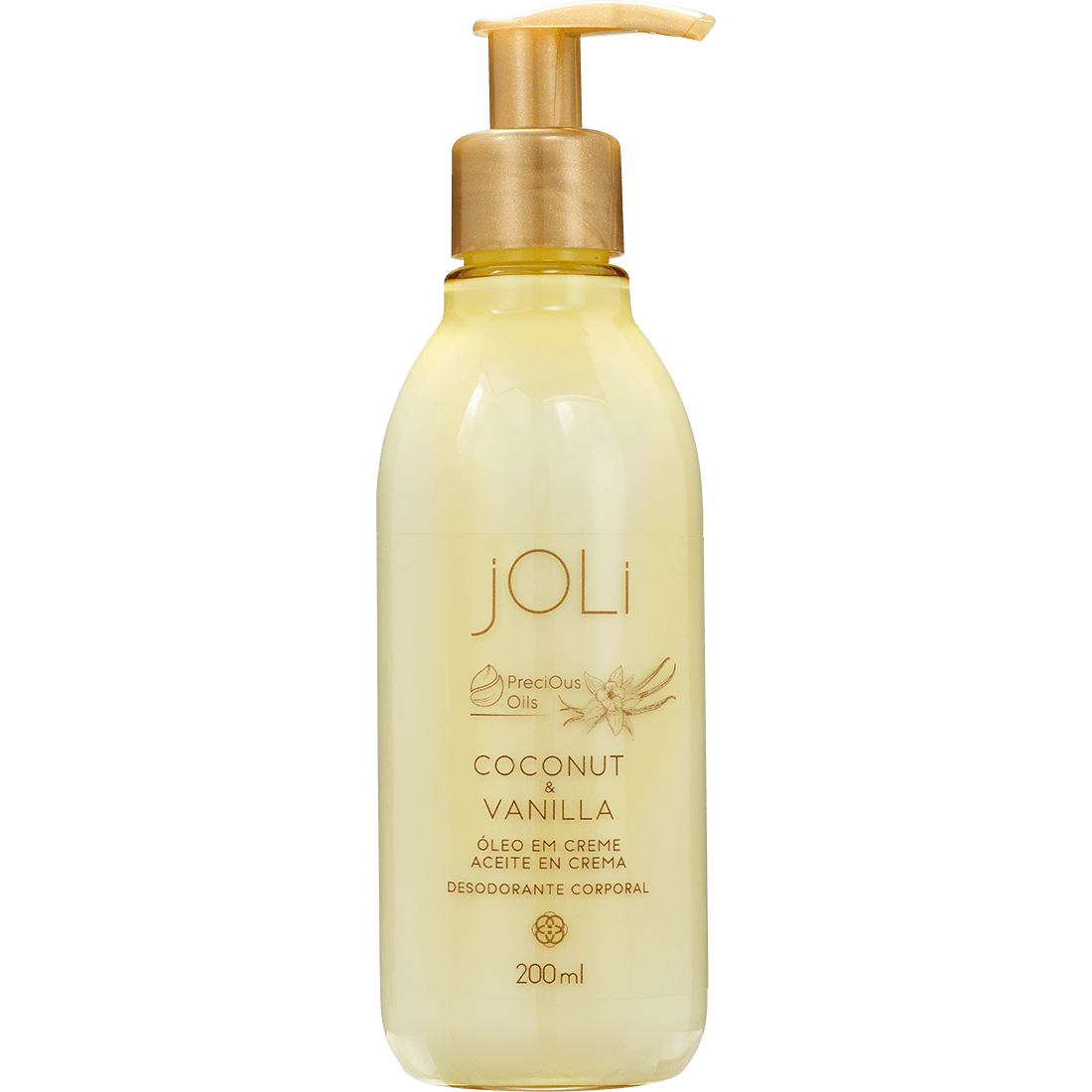 Foto de Óleo em Creme Joli Vanilla e Coco 200ml