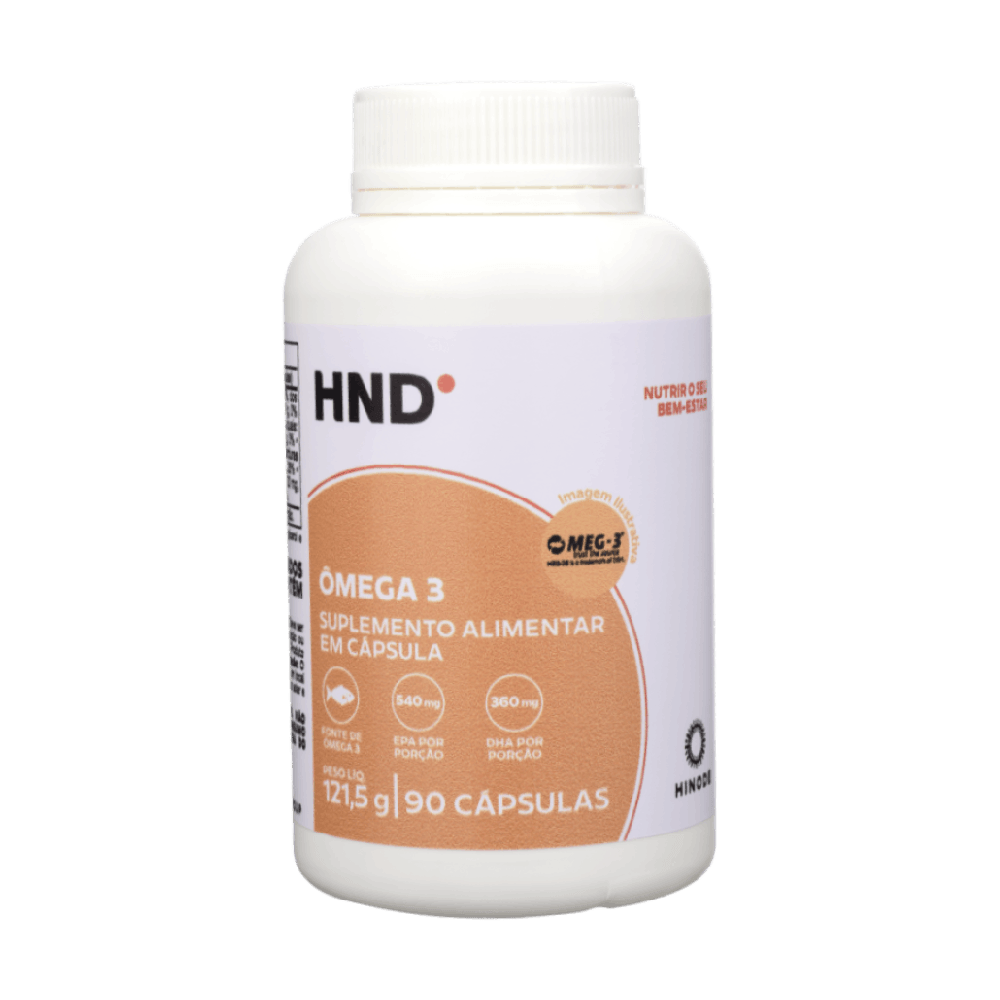 Foto de Suplemento Alimentar Ômega 3 HND 90 Cápsulas