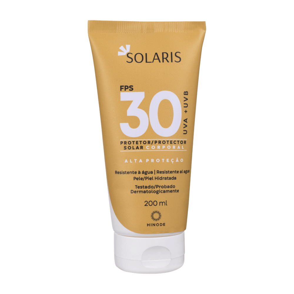 Foto de Protetor Solar Corporal Solaris UVA e UVB FPS 30 200ml