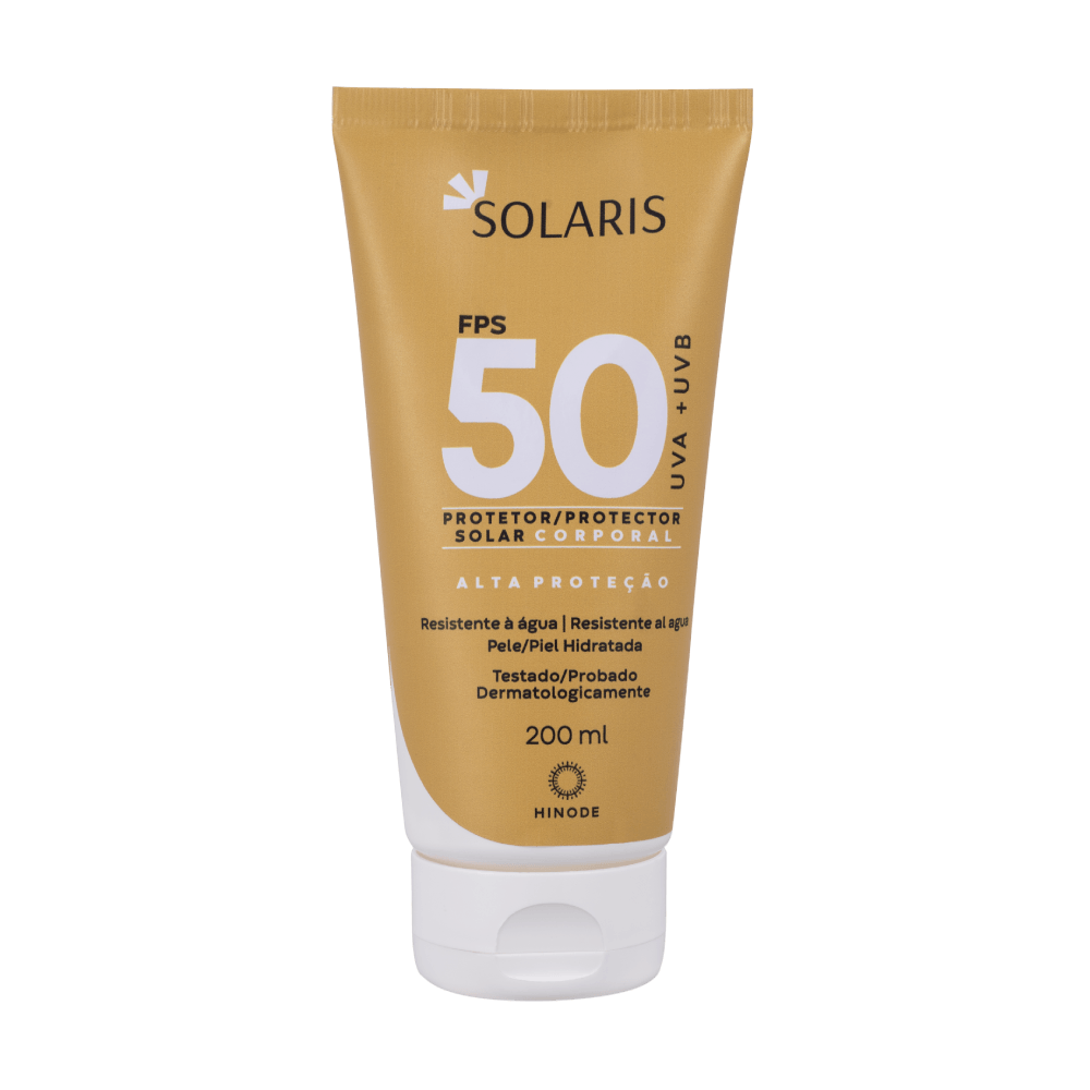 Foto de Protetor Solar Corporal Solaris UVA e UVB FPS 50 200ml
