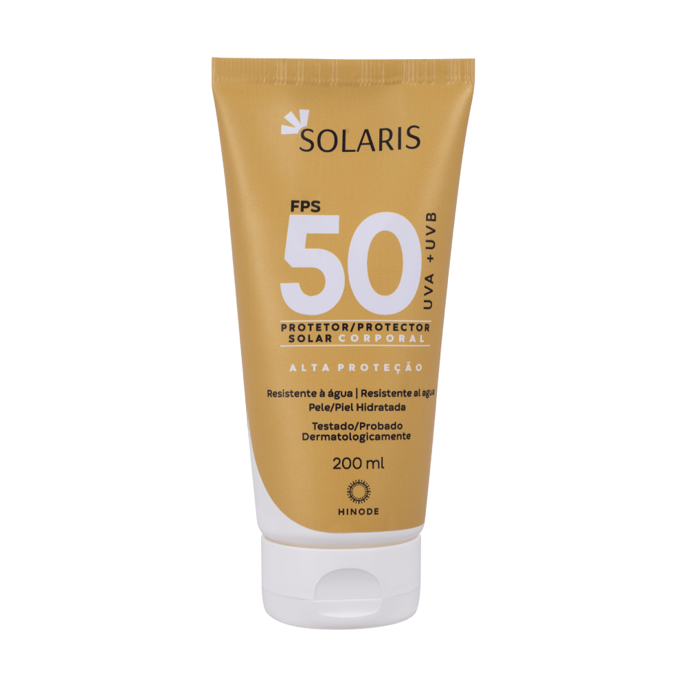 Miniatura de Protetor Solar Corporal Solaris UVA e UVB FPS 50 200ml