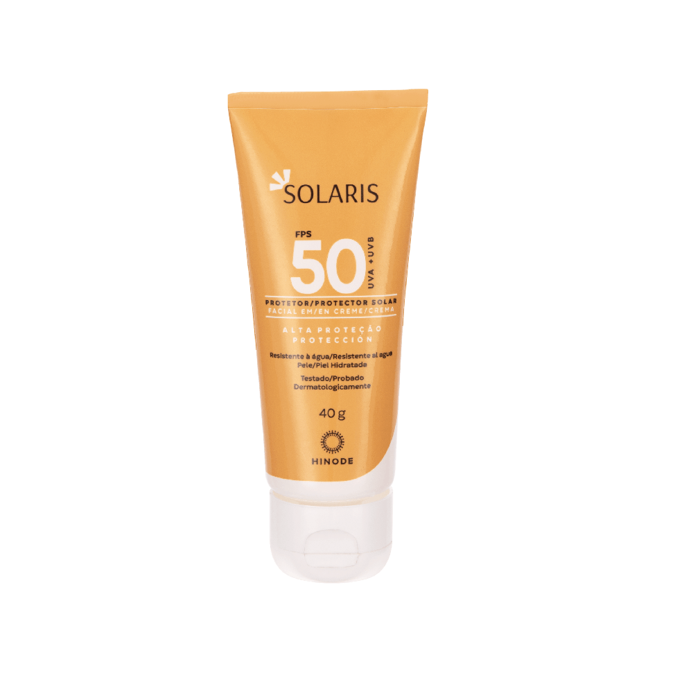 Foto de Protetor Solar Facial  FPS 50 Solaris  40g