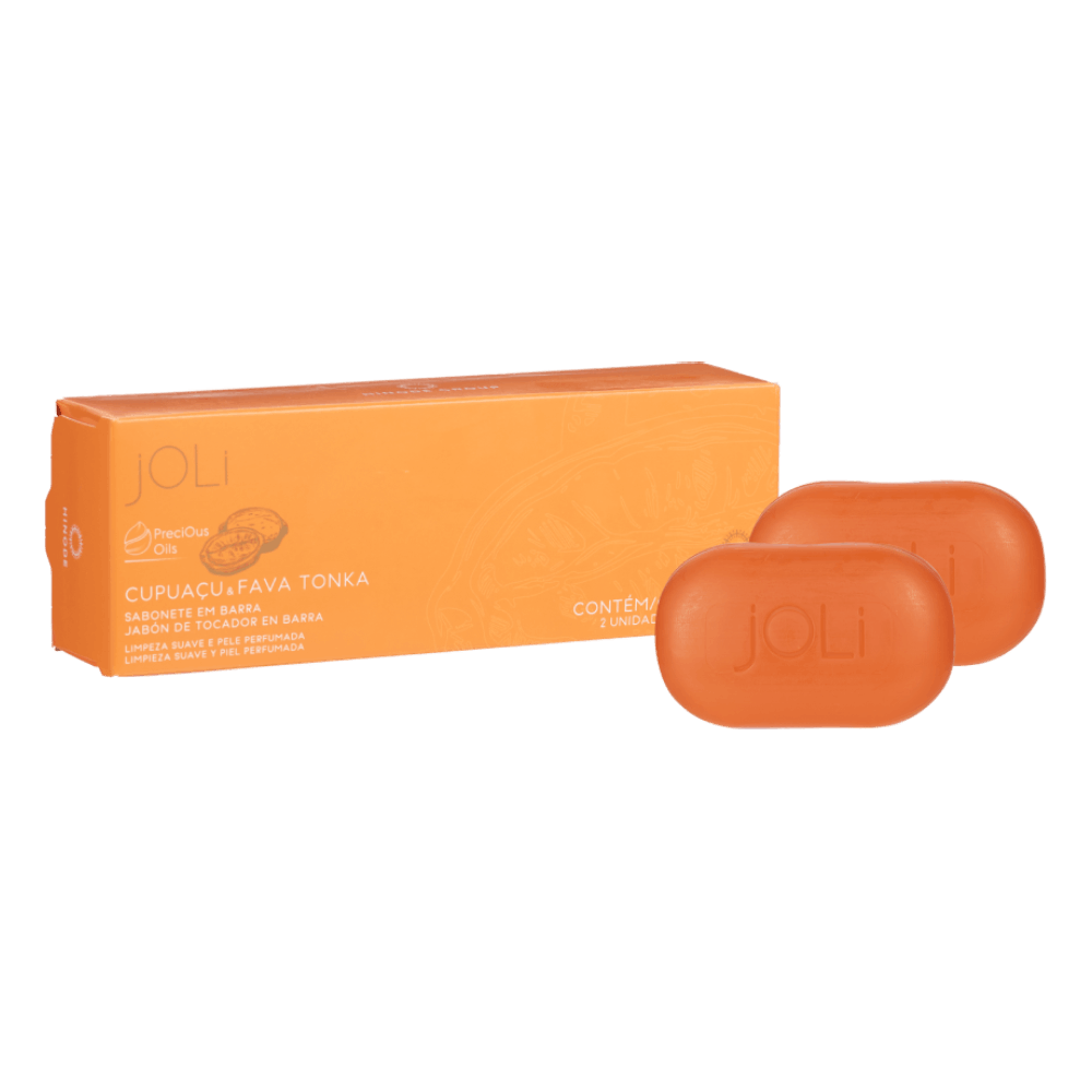 Foto de Sabonete em Barra Joli Cupuaçu e Fava Tonka com 2 Unidades 90g