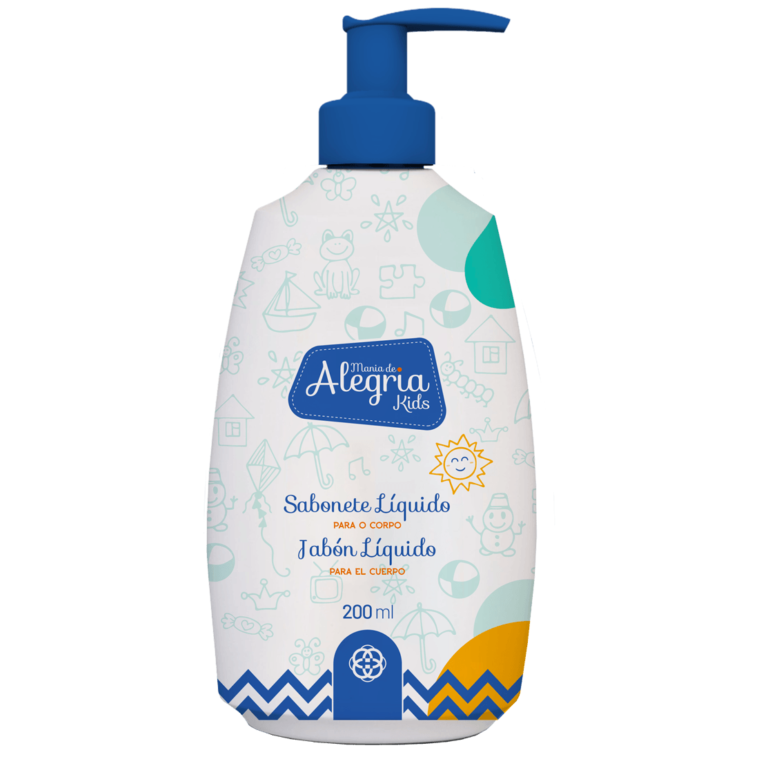Foto de Sabonete Líquido Mania De Alegria Kids 200ml