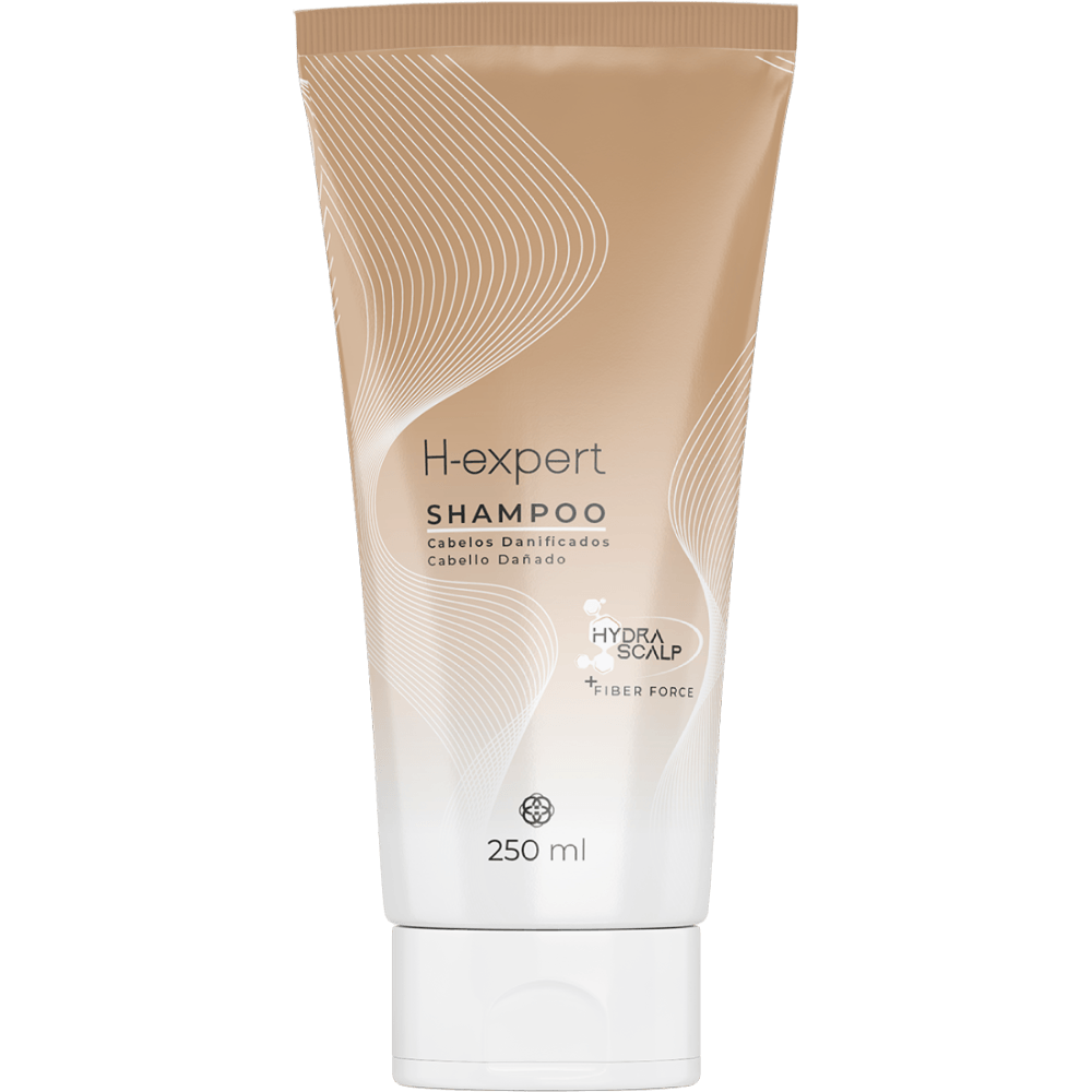 Foto de Shampoo Para Cabelos Danificados H-Expert 250ml