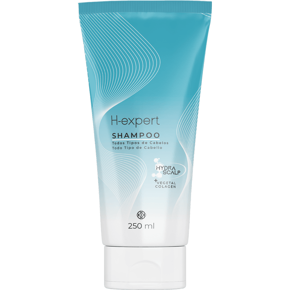 Foto de Shampoo Para Todos Os Tipos De Cabelos H-Expert 250ml
