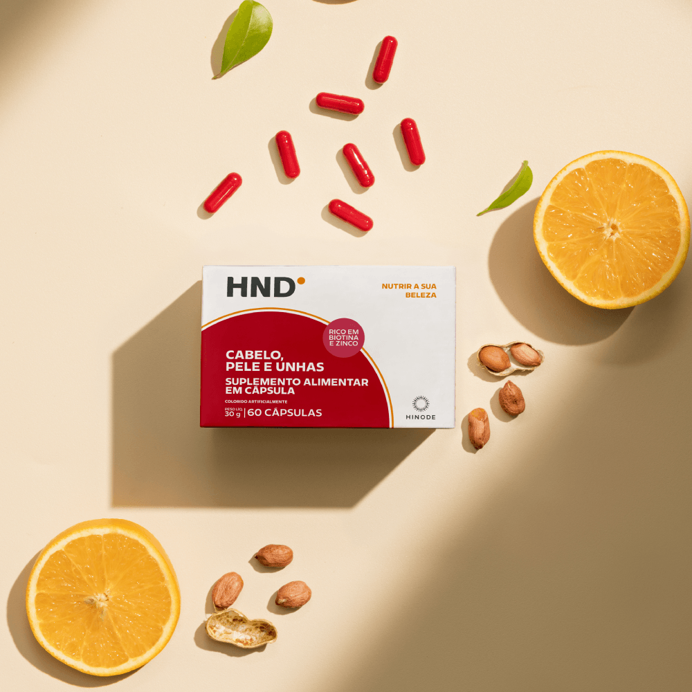 Miniatura de Suplemento Alimentar em Cápsula Cabelo, Pele e Unha HND