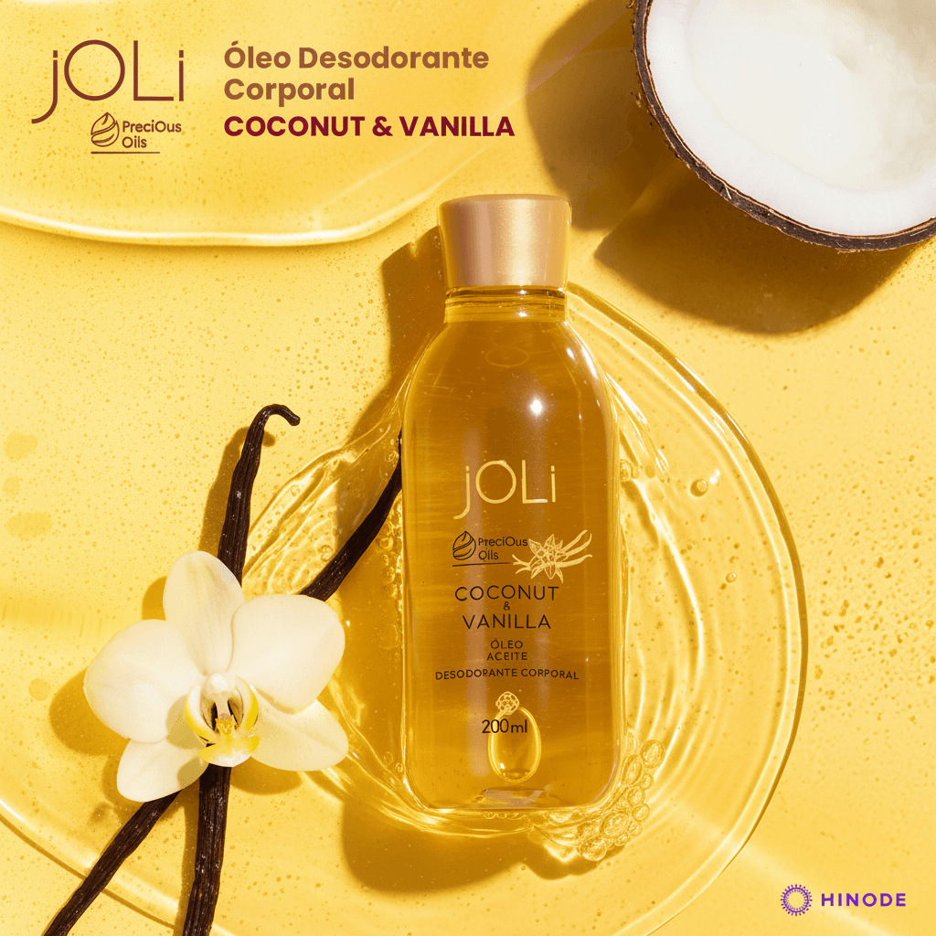 Imagem 7 de Óleo Desodorante Corporal Joli Vanilla e Coco 200ml