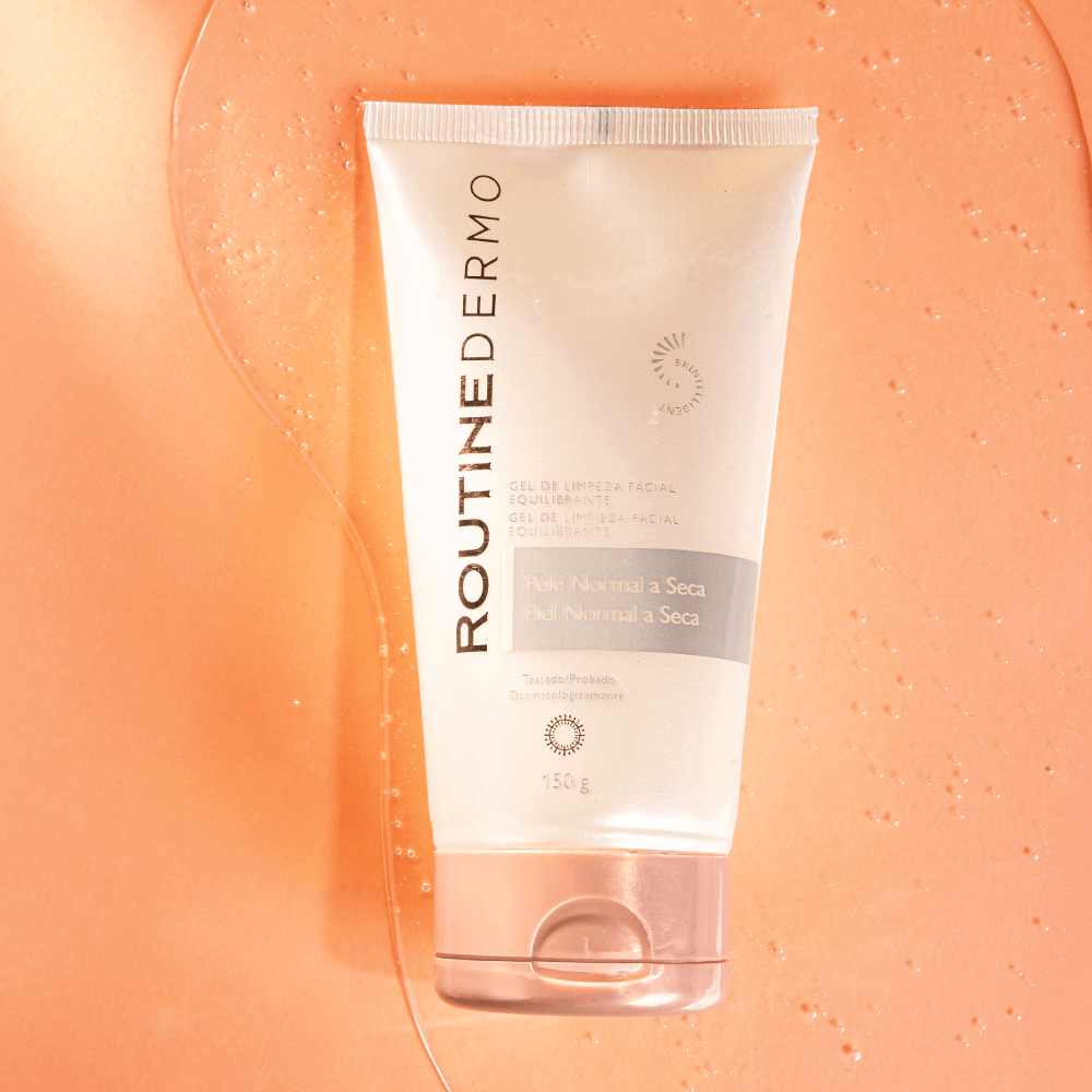Gel de Limpeza Equilibrante Pele Seca/Normal Routine Dermo