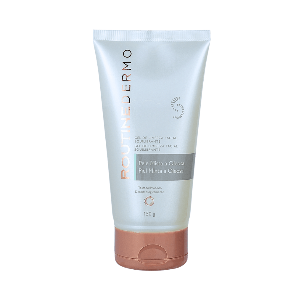 Gel de Limpeza Equilibrante Pele Mista ou Oleosa Routine Dermo