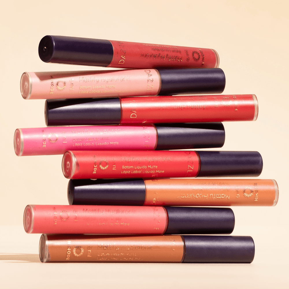 Imagem 5 de Batom Líquido Matte Mattify Dazzle 6ml Caramelo