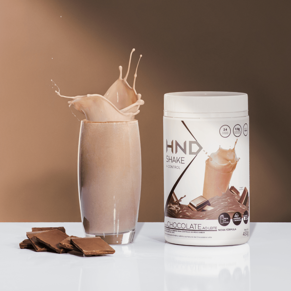 Imagem 7 de Shake H-Control Sabor Chocolate ao Leite HND 450g