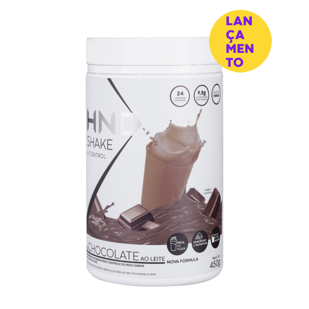 Imagem 8 de Shake H-Control Sabor Chocolate ao Leite HND 450g