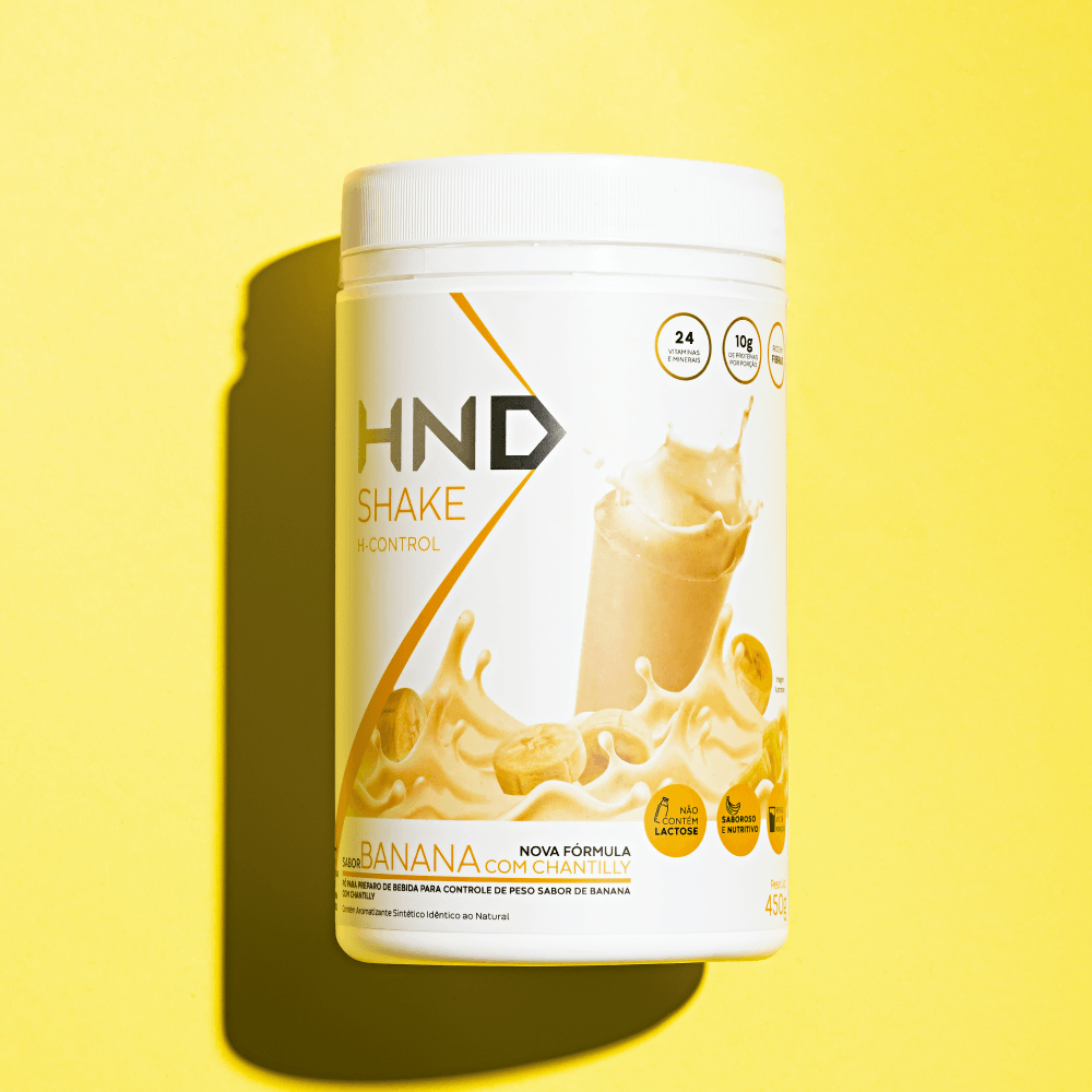 Imagem 4 de Shake H-Control Sabor Banana Com Chantilly HND 450g