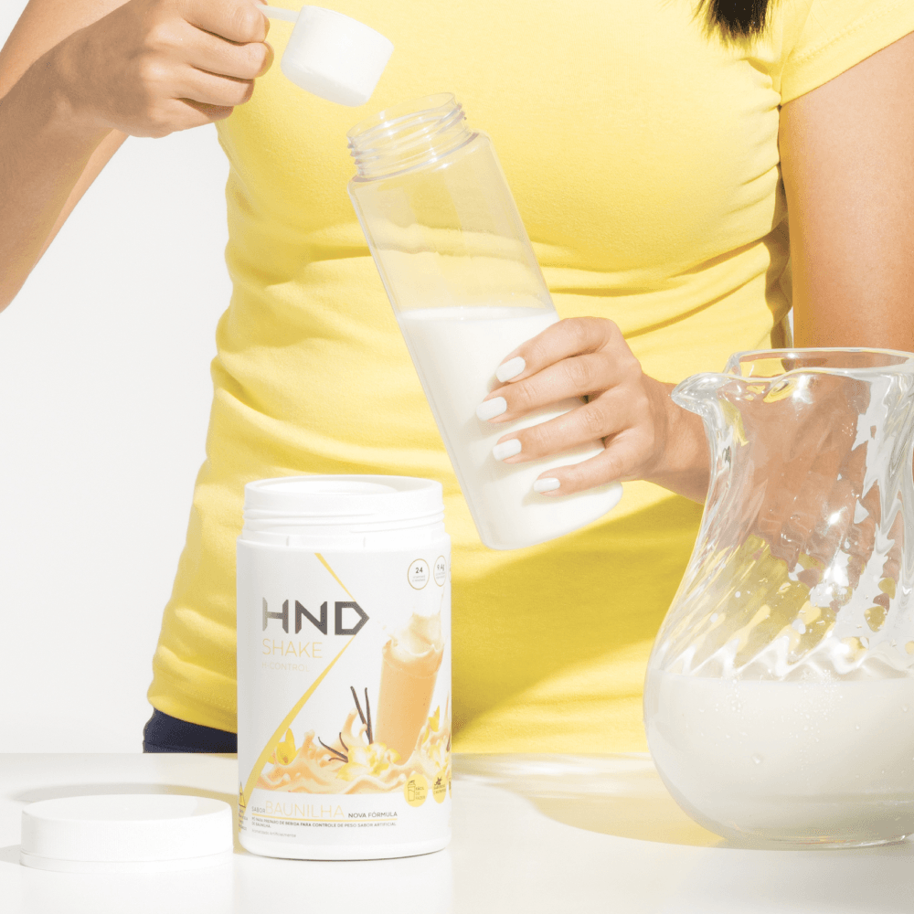 Imagem 8 de Shake H-Control Sabor Banana Com Chantilly HND 450g