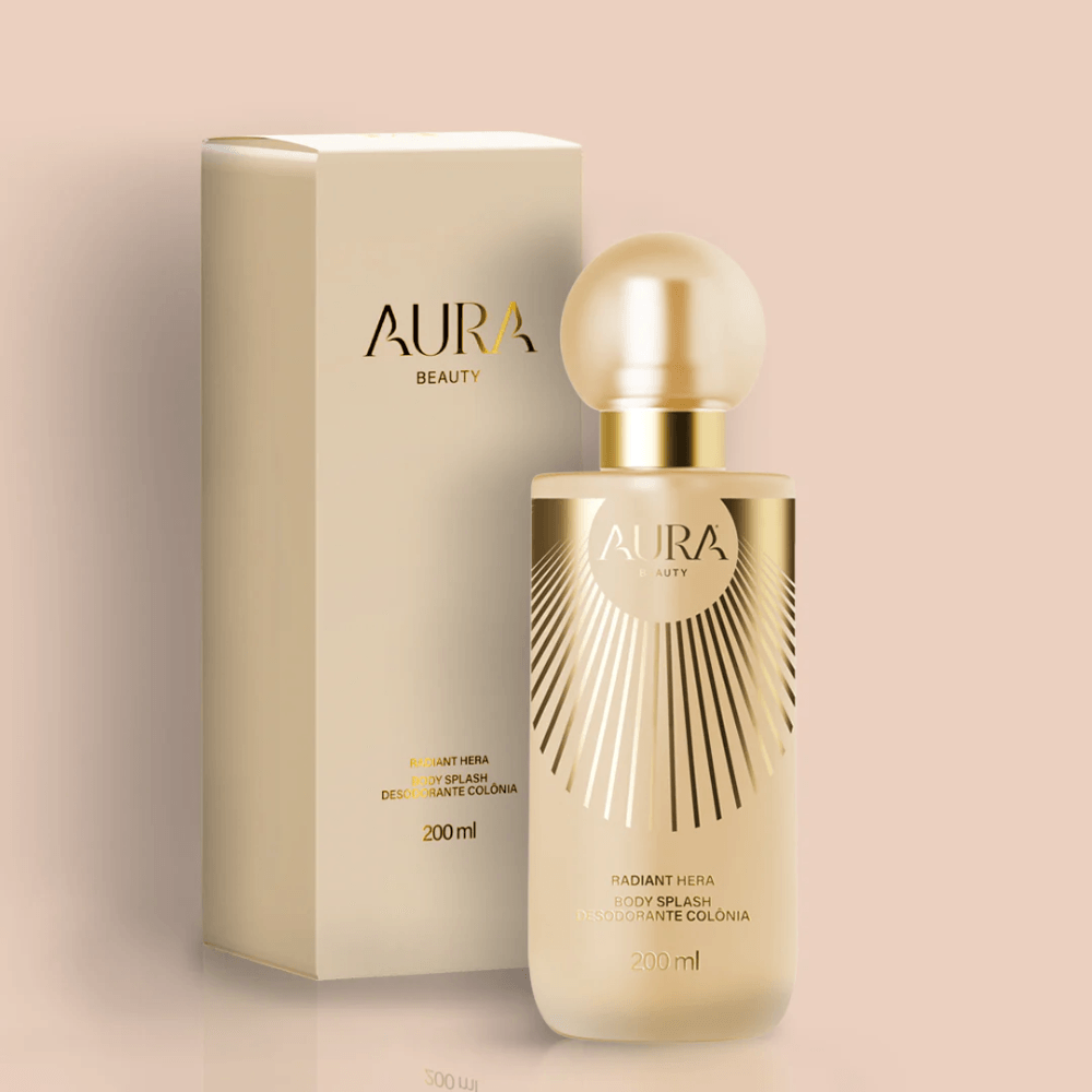 Imagem 4 de Body Splash Radiant Hera AURA Beauty by Jade Picon 200ml