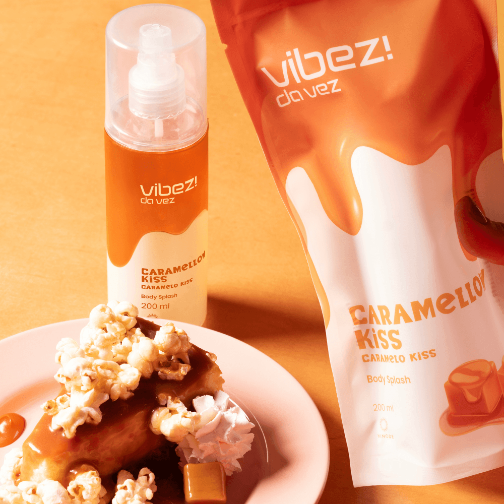 Imagem 4 de Body Splash Caramellow Kiss Vibez da Vez! 200ml