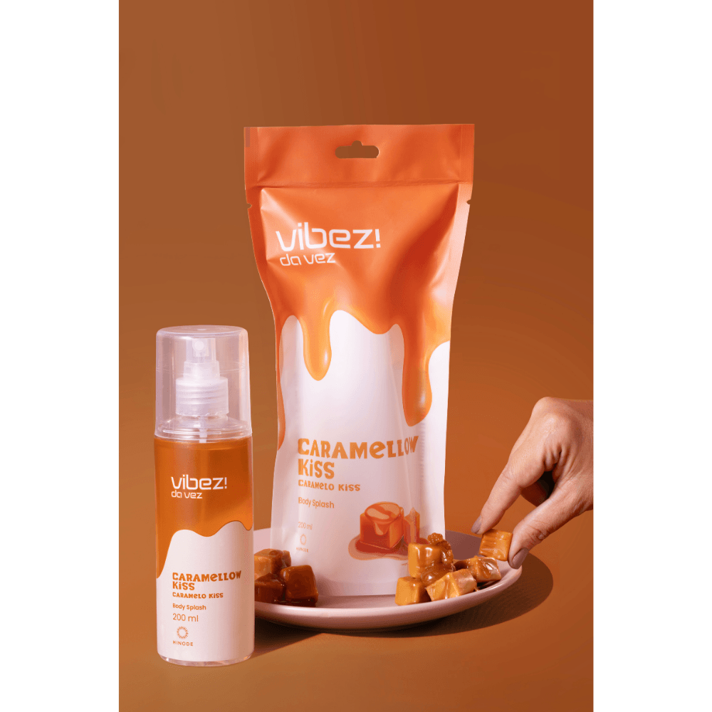 Imagem 4 de Body Splash Caramellow Kiss Vibez da Vez! 200ml