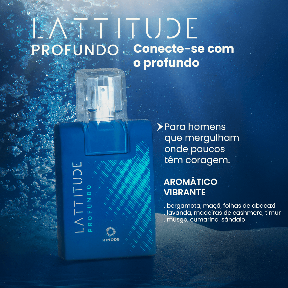 Imagem 4 de Lattitude Profundo Deo Colônia Pocket 15ml