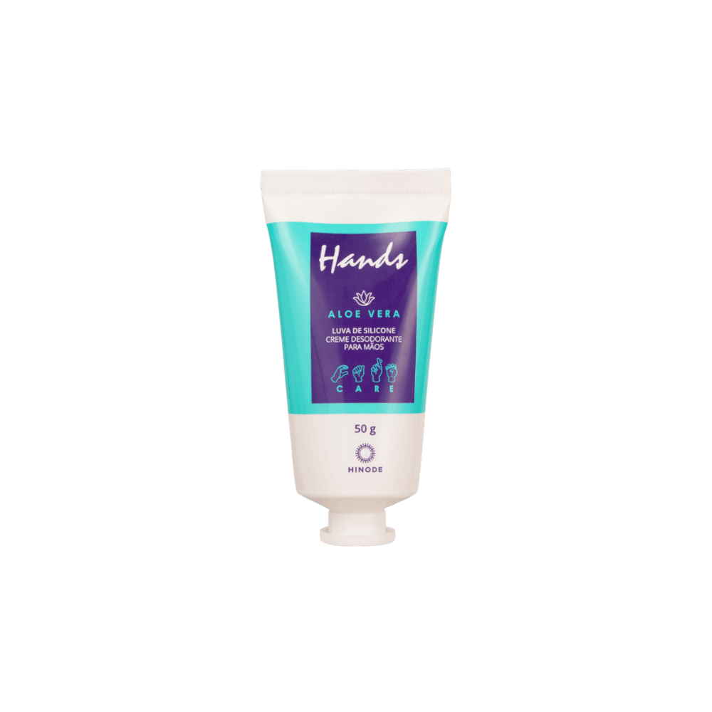 Miniatura Luva De Silicone Aloe Vera Hands 50g