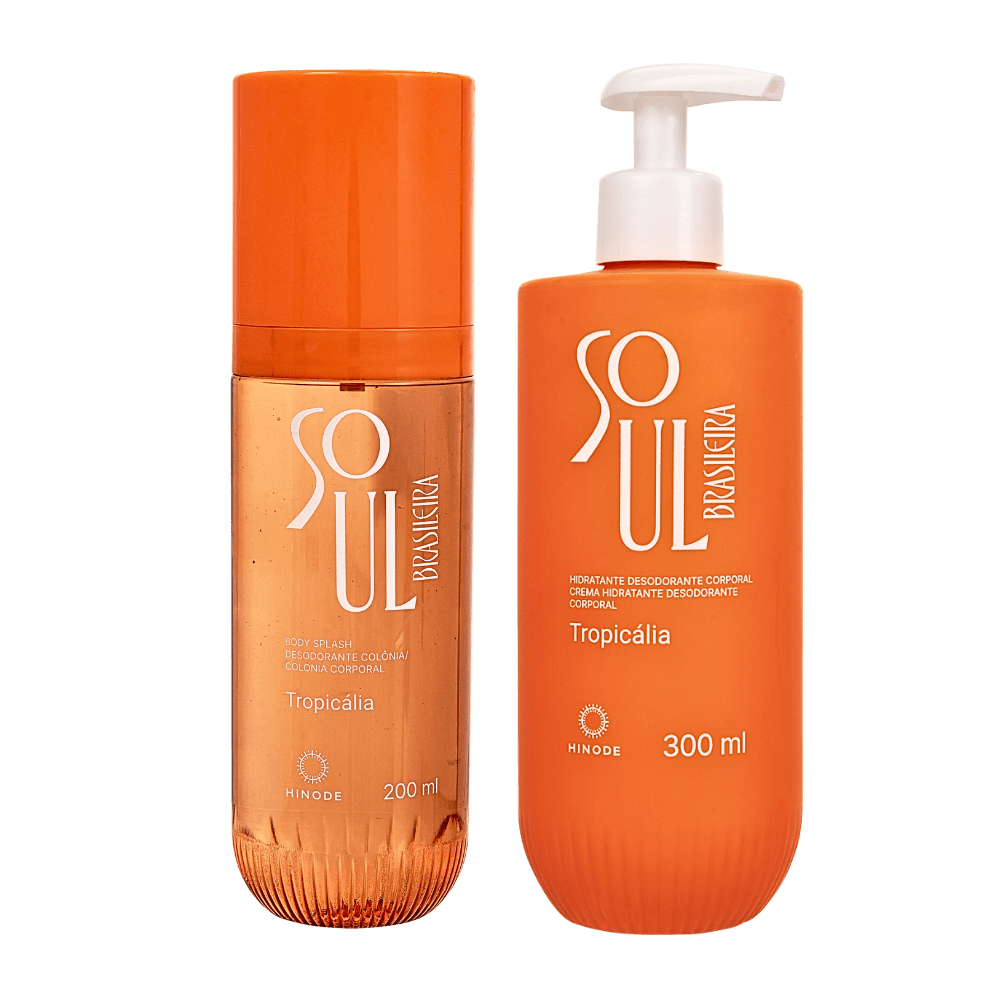Kit Body Splash + Hidratante Soul Brasileira Tropicália