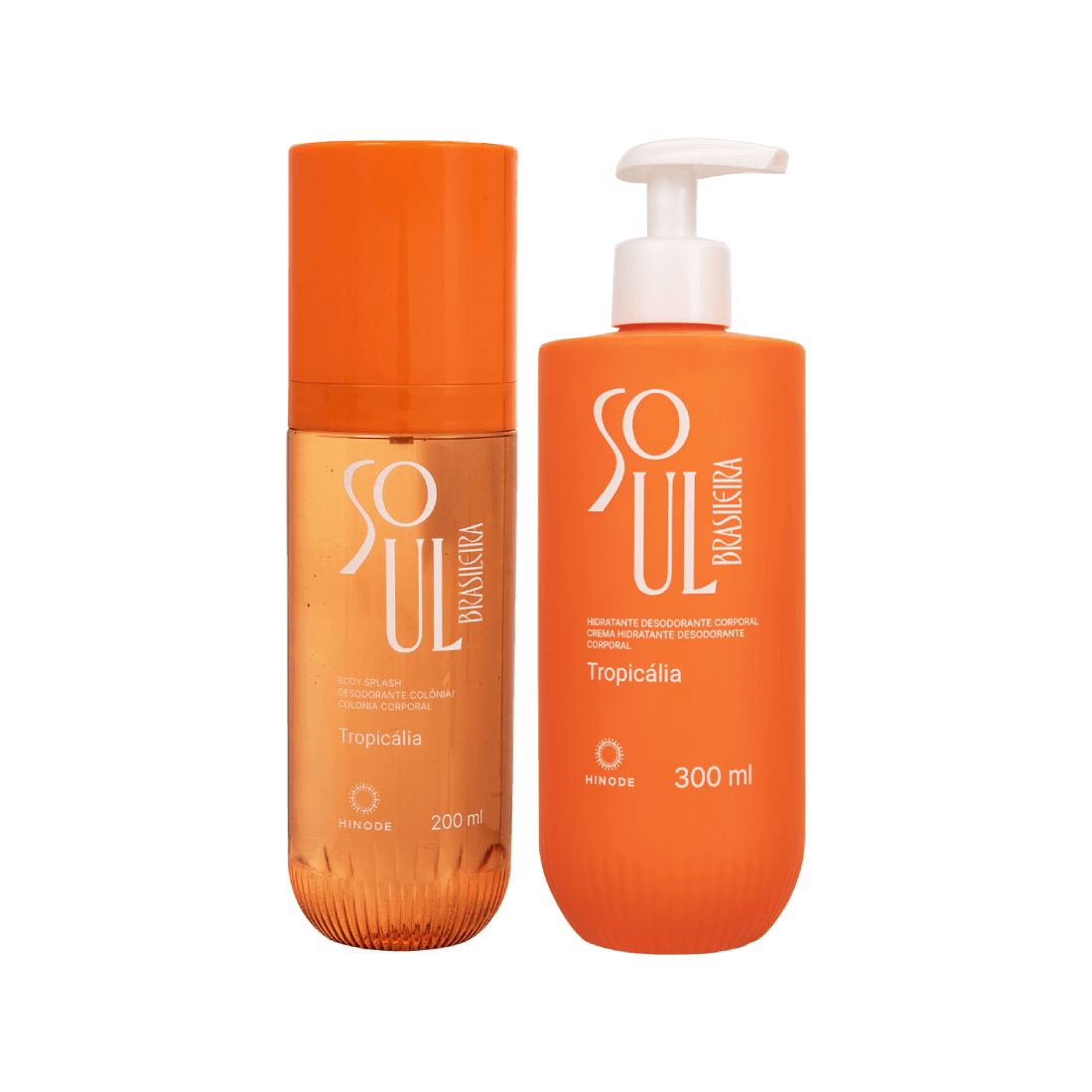 Imagem 2 de Kit Body Splash + Hidratante Soul Brasileira Tropicália
