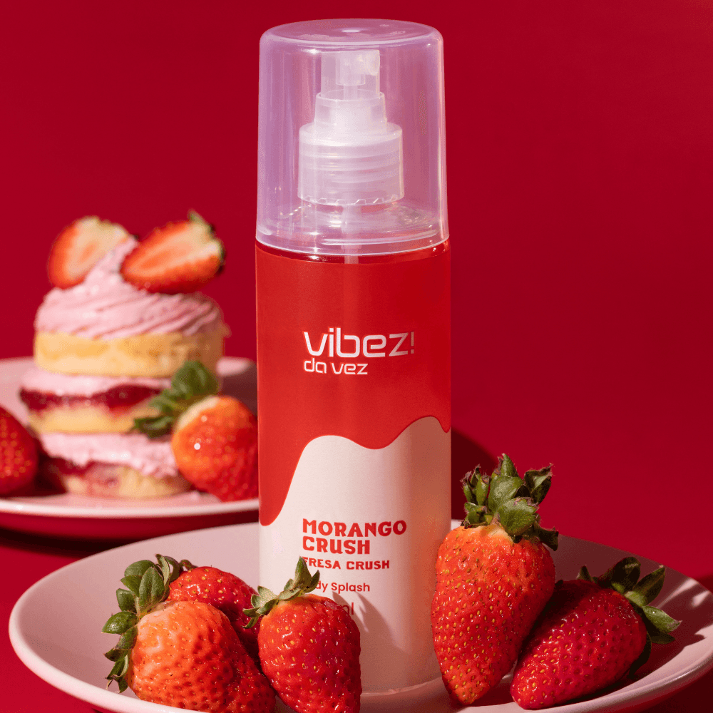 Imagem 6 de Body Splash Morango Crush Vibez da Vez! 200ml
