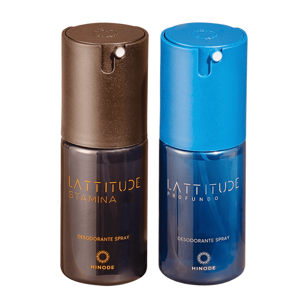 Kit 2 Lattitude Desodorante Spray Masculino