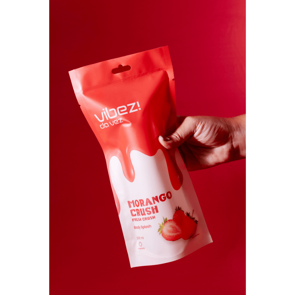 Imagem 4 de Kit 3 Body Splash Vibez da Vez! Morango Crush