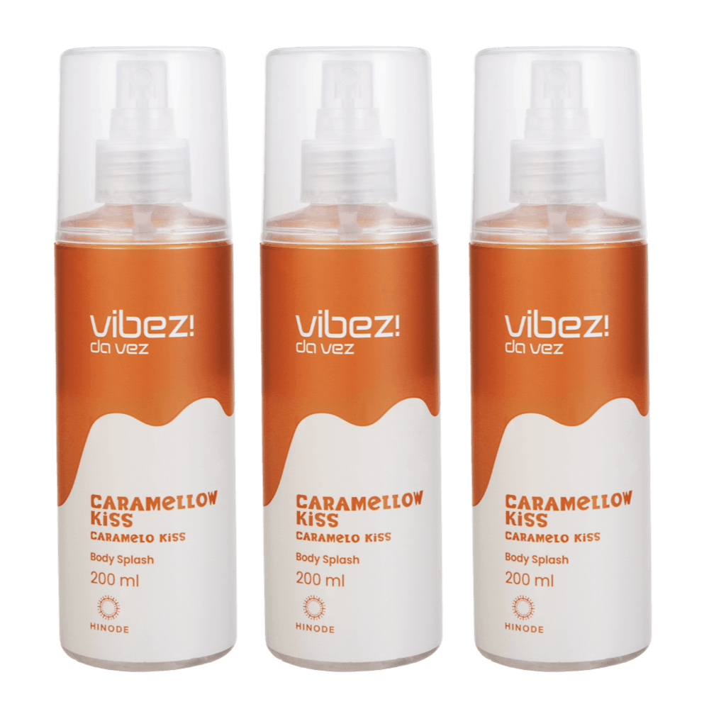 Imagem 8 de Kit 3 Body Splash Vibez da Vez! Caramellow Kiss
