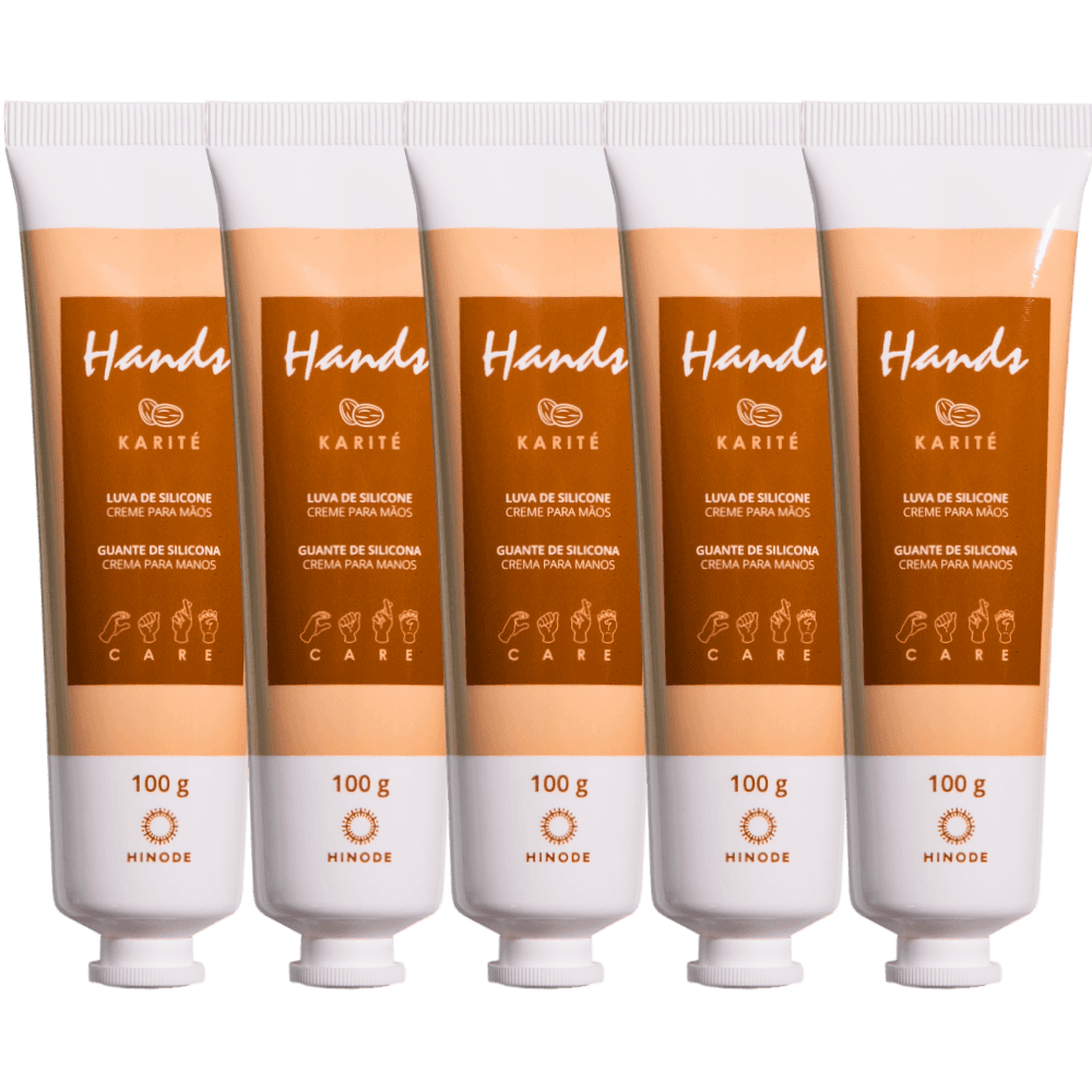 Imagem 2 de Kit 5 Luvas De Silicone Hands Karité